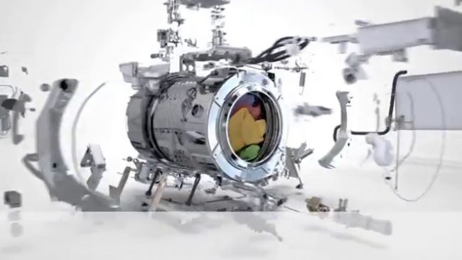 La carga en una lavadora La carga en una lavadora